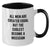 Funny Musician Gifts from Friends - All Men Are Created Equal But The Coolest Become A Musician Two Tone Coffee Mug for Birthday - Additional