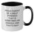 Funny Great Pyrenees Dog Gifts for Proud Parents - Two Tone Coffee Mug for Graduation from Friends - Additional