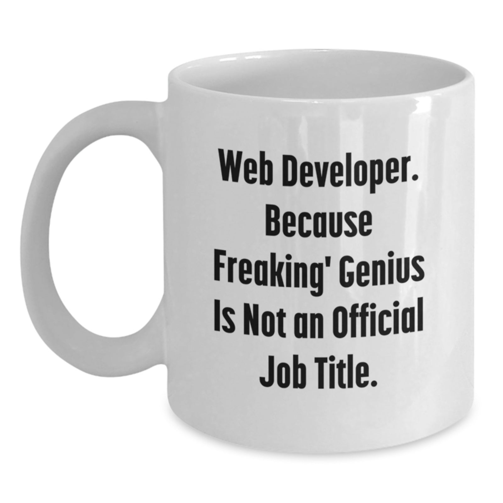Web Developer Keepsake Mug for Him Graduation Gift - Main