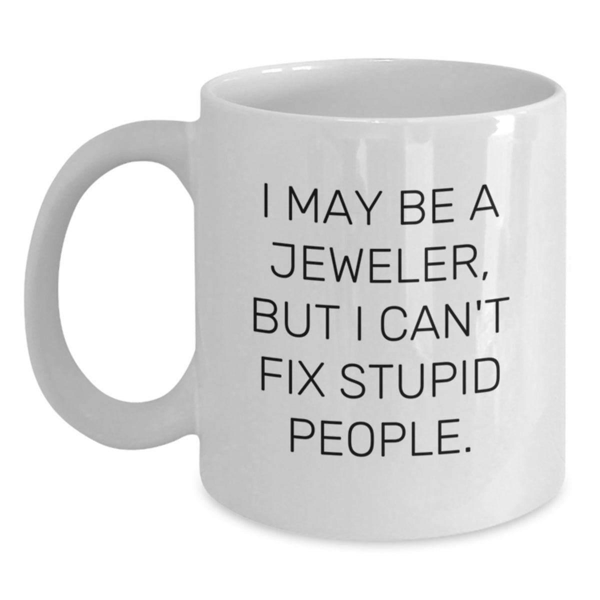 Jeweler White Premium Coffee Mug Idea for Coworkers – Birthday Gift - Main