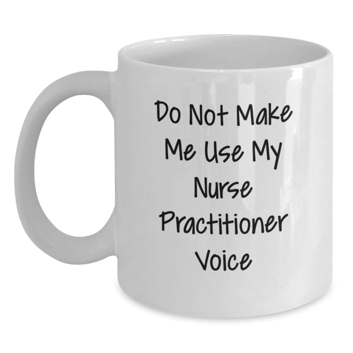 Nurse Practitioner Gift for Him - Do Not Use Voice Keepsake Mug - Main