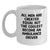 Ambulance Driver Christmas Unique Gifts from Men, Funny White Coffee Mug, All Men Are Created Equal But The Coolest Become An Ambulance Driver Quote - Main