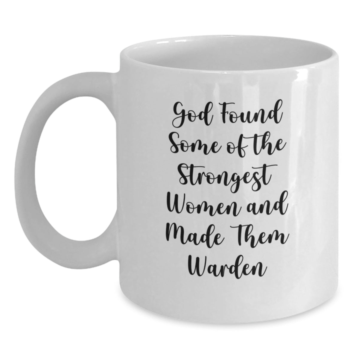 Funny Warden Quotes White Coffee Mugs Gifts from Friends or Family for Christmas Unique Presents - Main