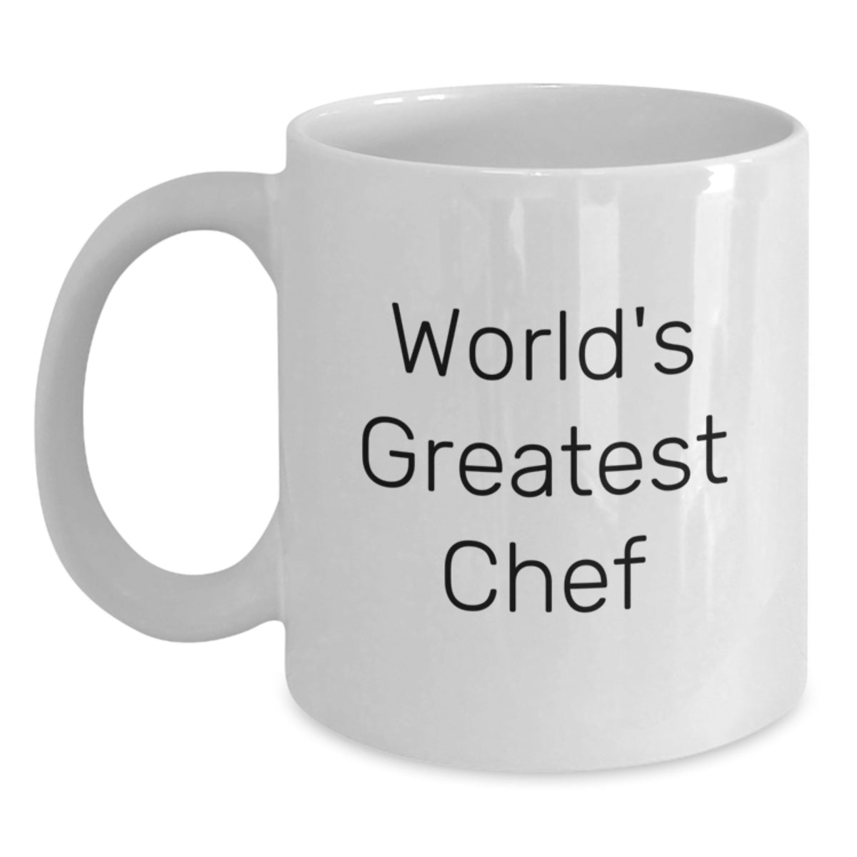 Chef Keepsake White Coffee Mug for Him Birthday Gift World's Greatest - Main