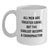 Funny Chiropractor Quote Gifts for Men from Friends on Birthday Unique White Coffee Mug, 11oz or 15oz - Main
