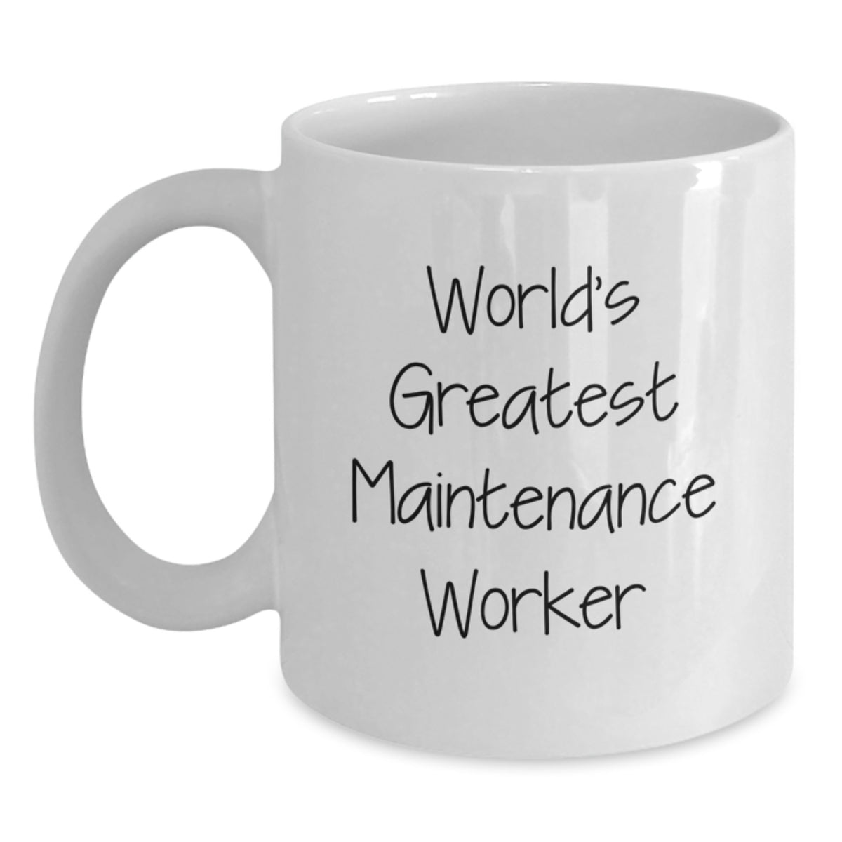 Funny Gifts from Family to Maintenance Worker, World's Greatest Maintenance Worker Coffee Mug, Gifts for Maintenance Worker Graduation Unique - Main
