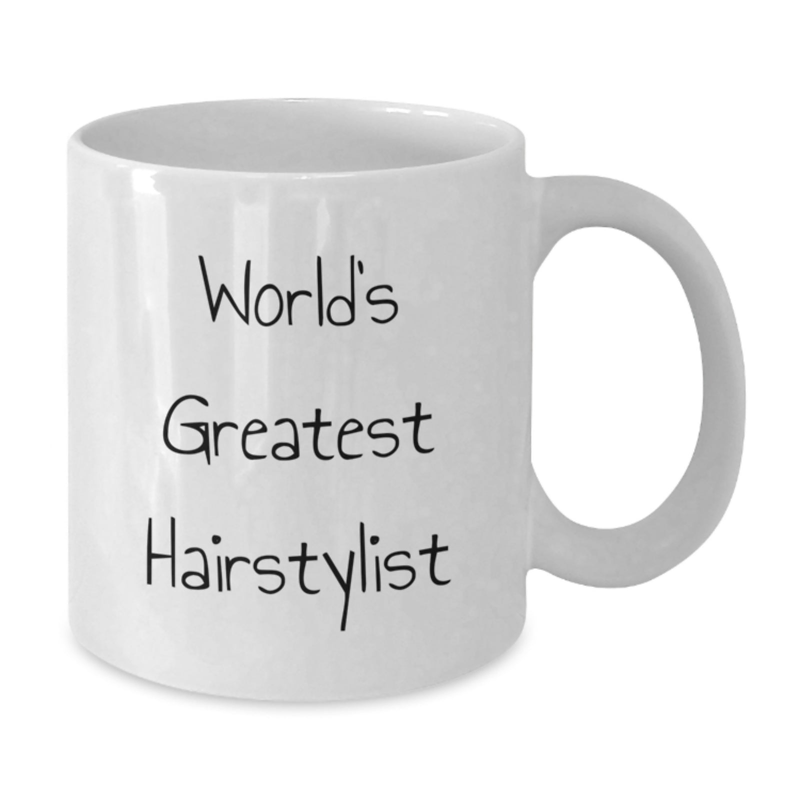 Funny Hairstylist Gifts for Men Women Friends Family - World's Greatest Hairstylist White Coffee Mug for Graduation Unique Gifts from Family Friends - Additional