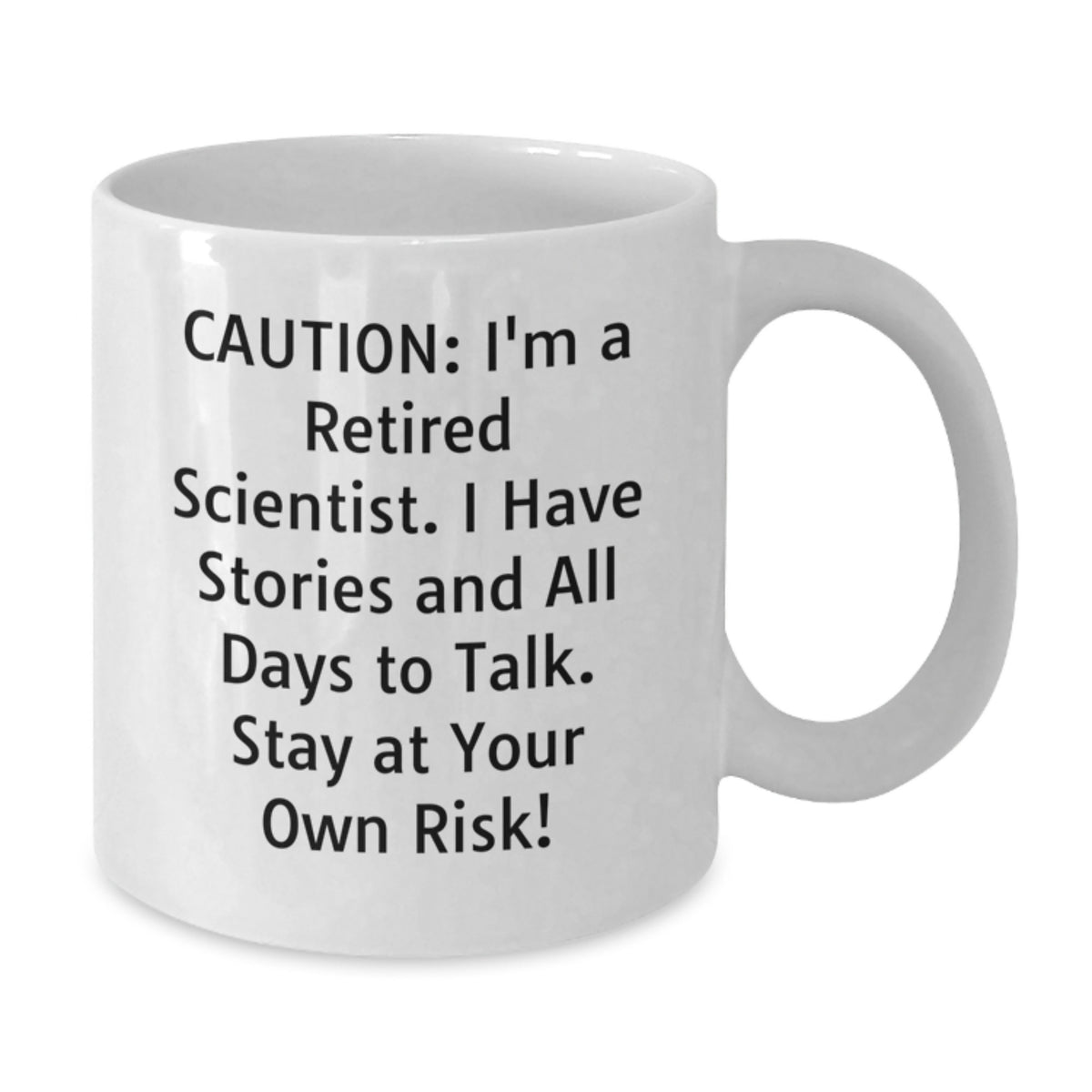 Funny Scientist White Coffee Mug Gifts from Friends for Birthday Unique Scientist Man - Additional