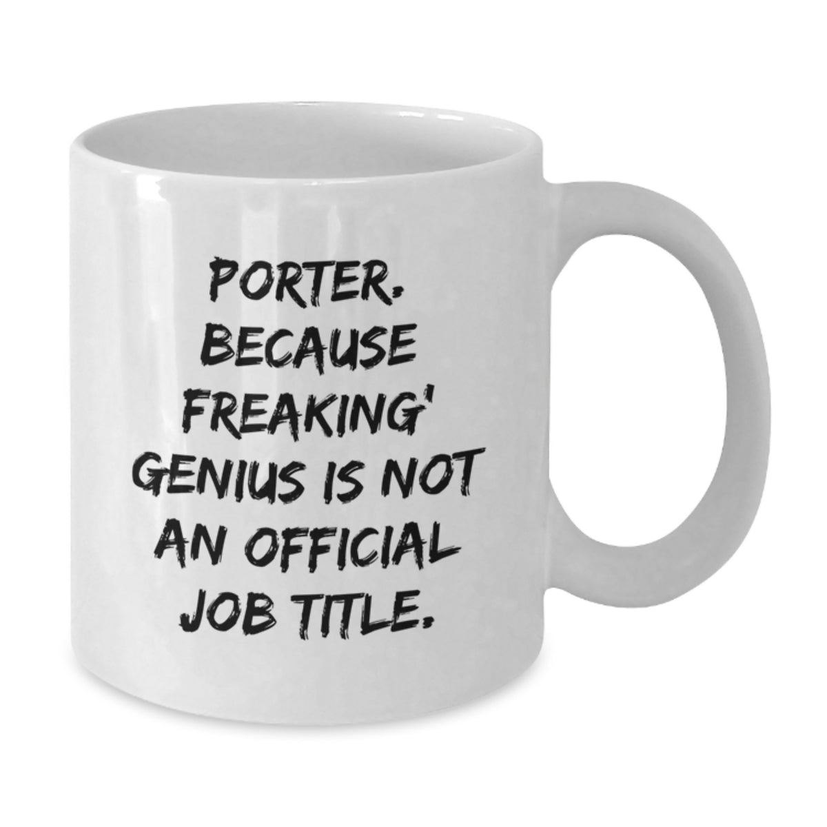 Porter Keepsake White Coffee Mug Birthday Gift for Him - Additional