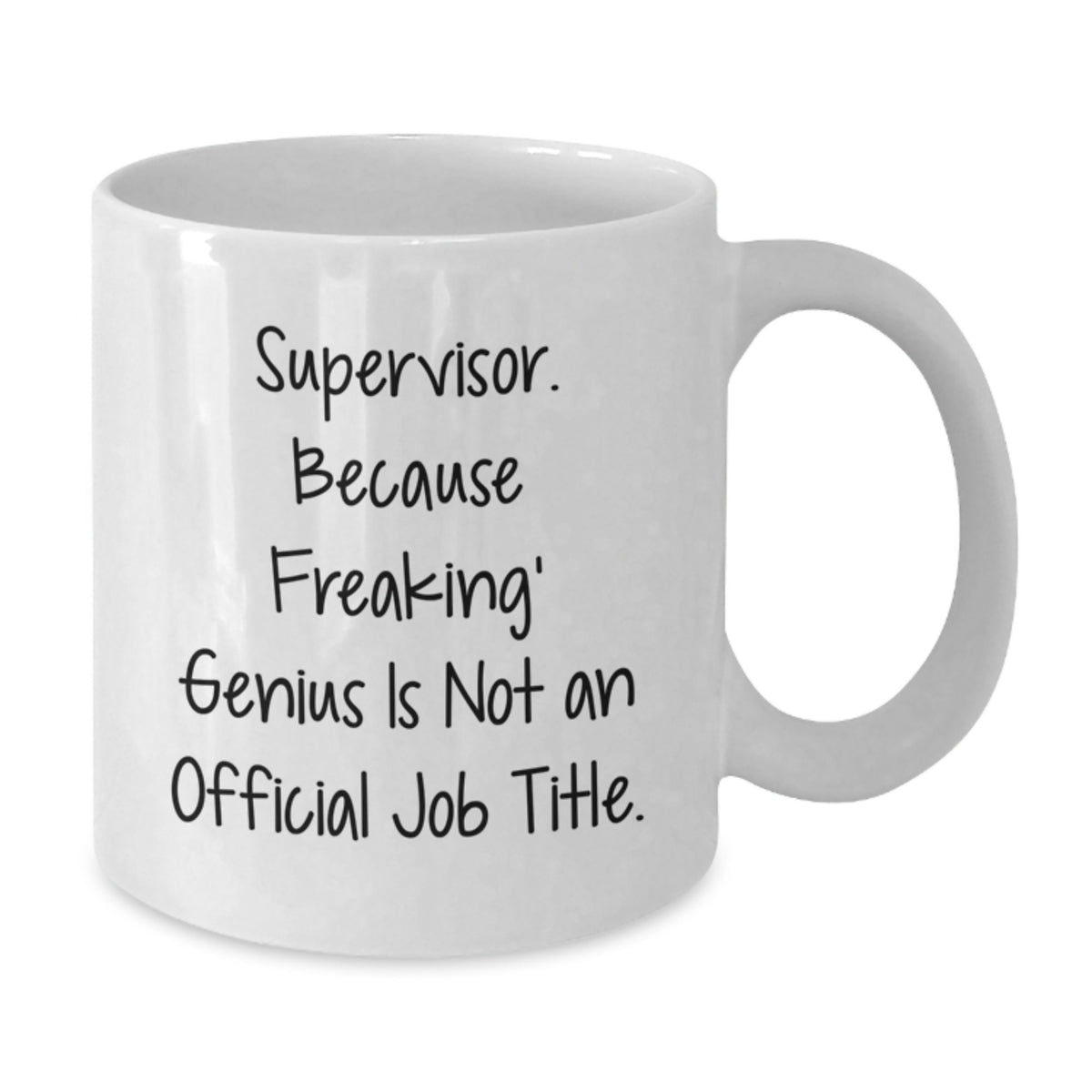 Supervisor Keepsake White Ceramic Coffee Mug Birthday Gift for Him - Additional