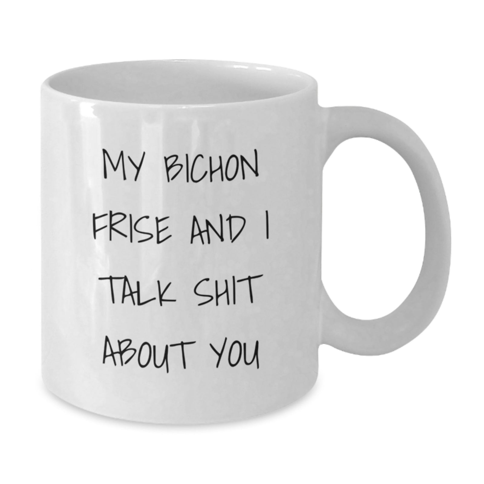 Bichon Frise Keepsake Mug for Him Birthday Gift White 11oz Ceramic - Additional