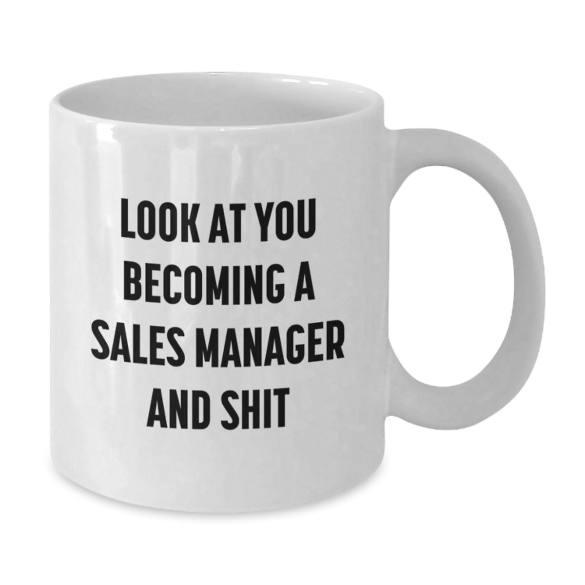Funny Sales Manager White Coffee Mug Gifts from Men to Friends Coworkers Family - Valentine's Unique - Additional