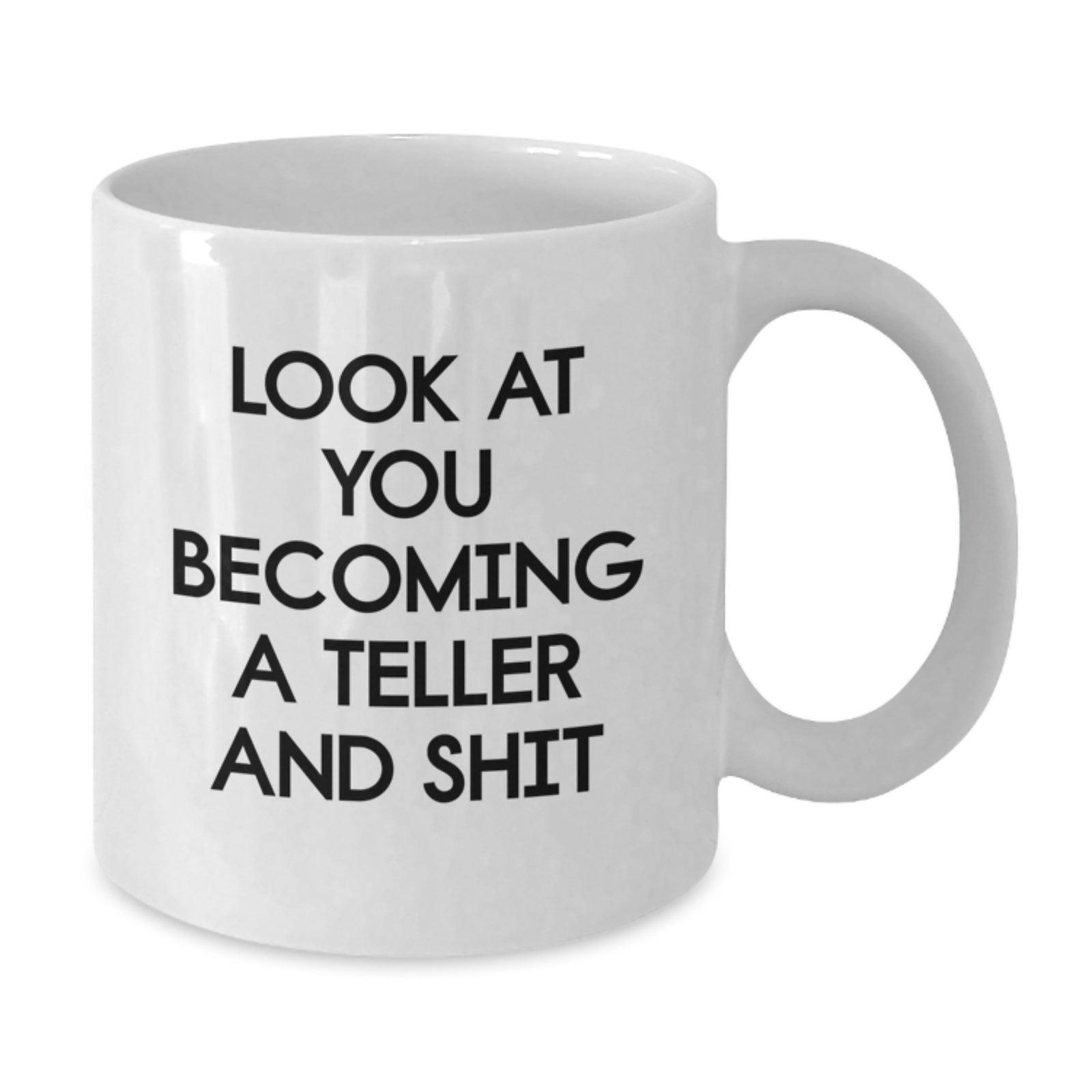 Teller Keepsake White Coffee Mug for Him Graduation Gift Ceramic 11oz - Additional