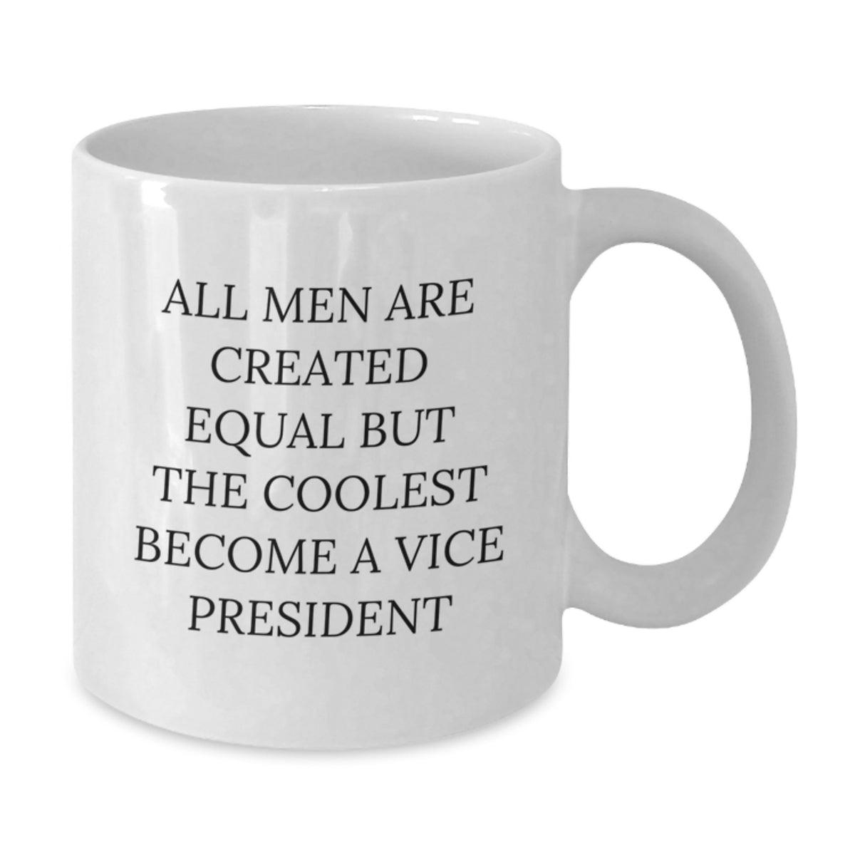 Funny Vice President Mugs, Gifts from Men to Vice President Friends, White Coffee Mug for Vice President Colleagues at Christmas Unique Gifts - Additional