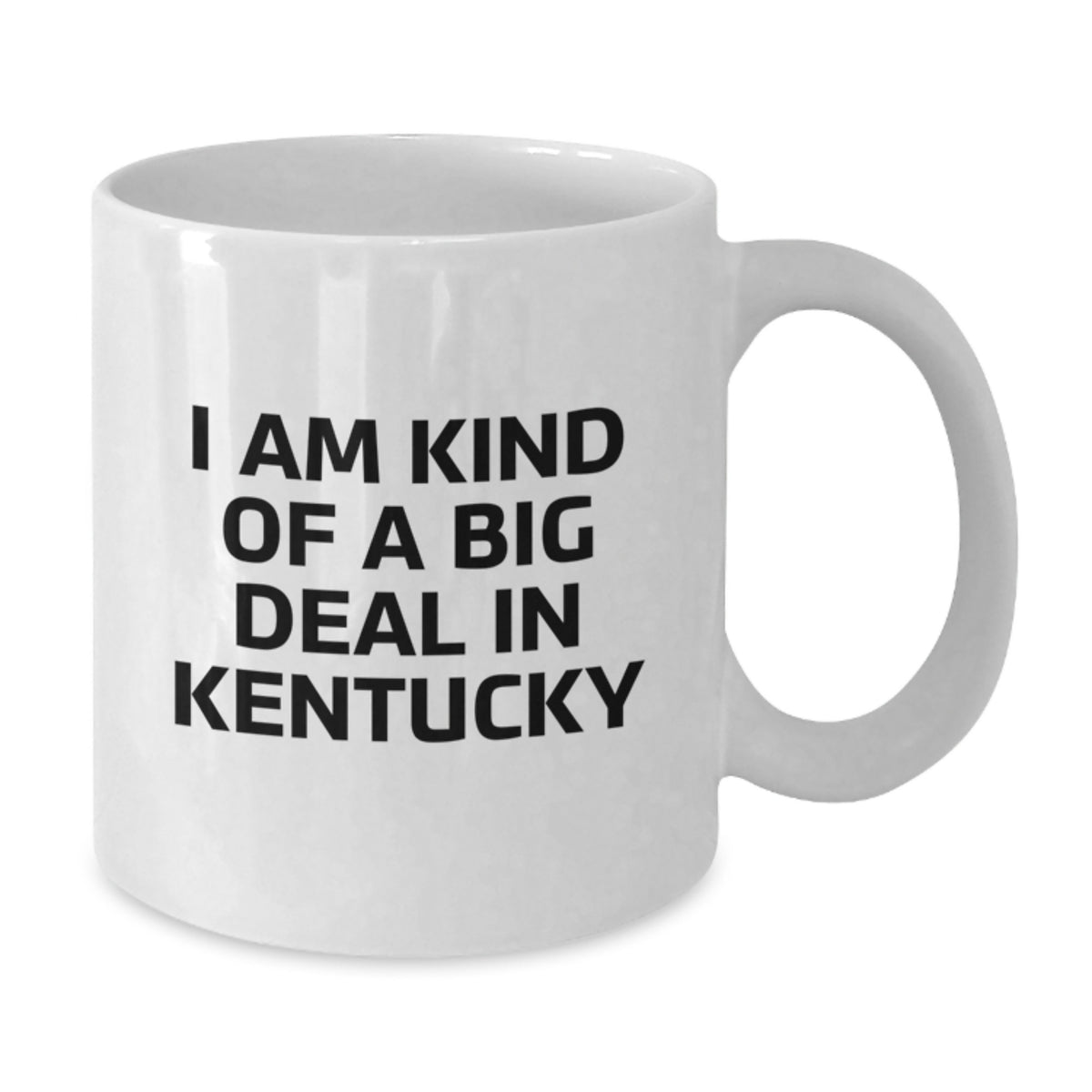 Funny Kentucky Gifts for Kentucky Lovers, 'I Am Kind Of A Prime Selection In Kentucky' White Coffee Mug for Women, Birthday Unique Gifts from Friends - Additional