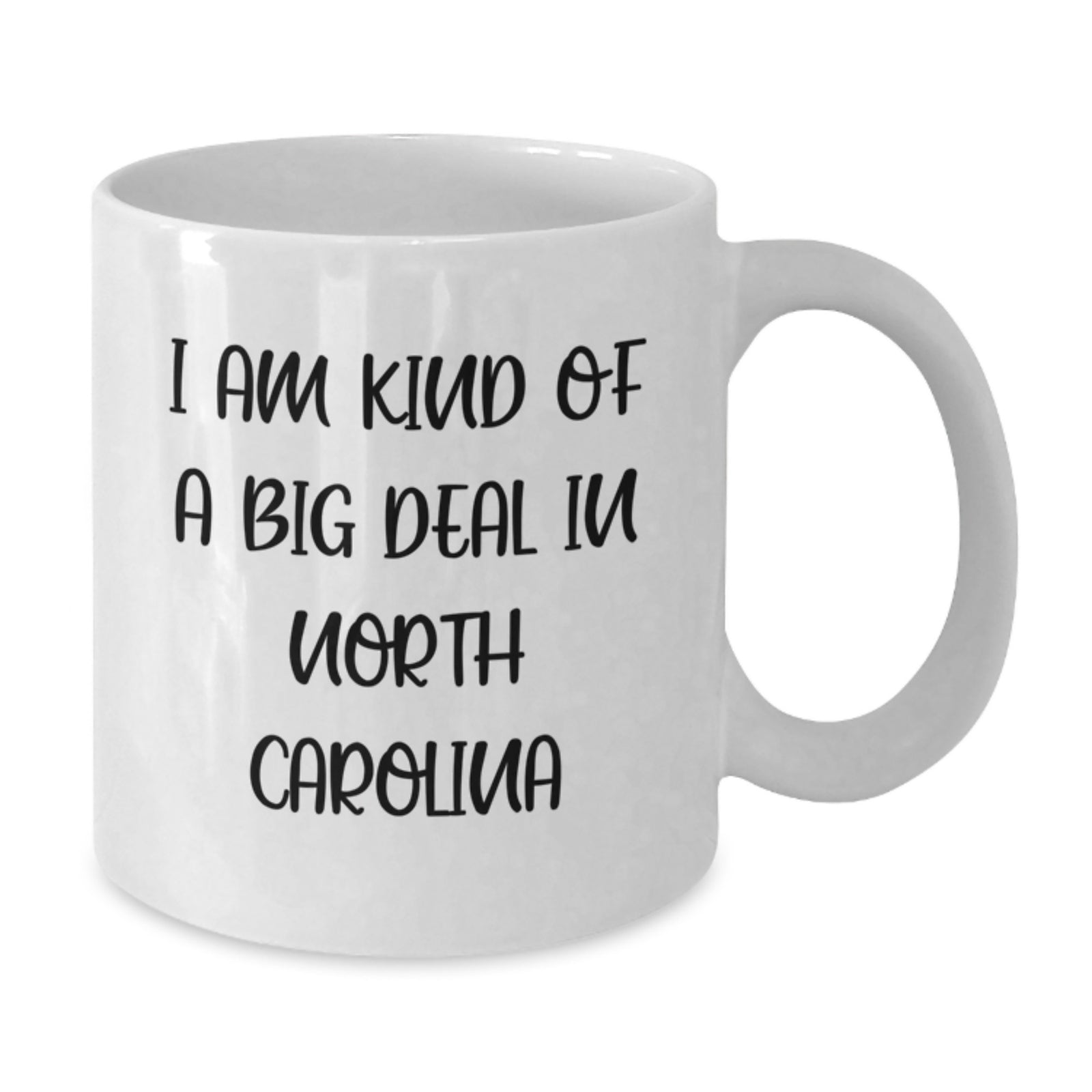 Funny North Carolina Gifts for Men, Women, and Friends - White Coffee Mugs from Tar Heel State - Perfect for Christmas Unique Gifts - Additional
