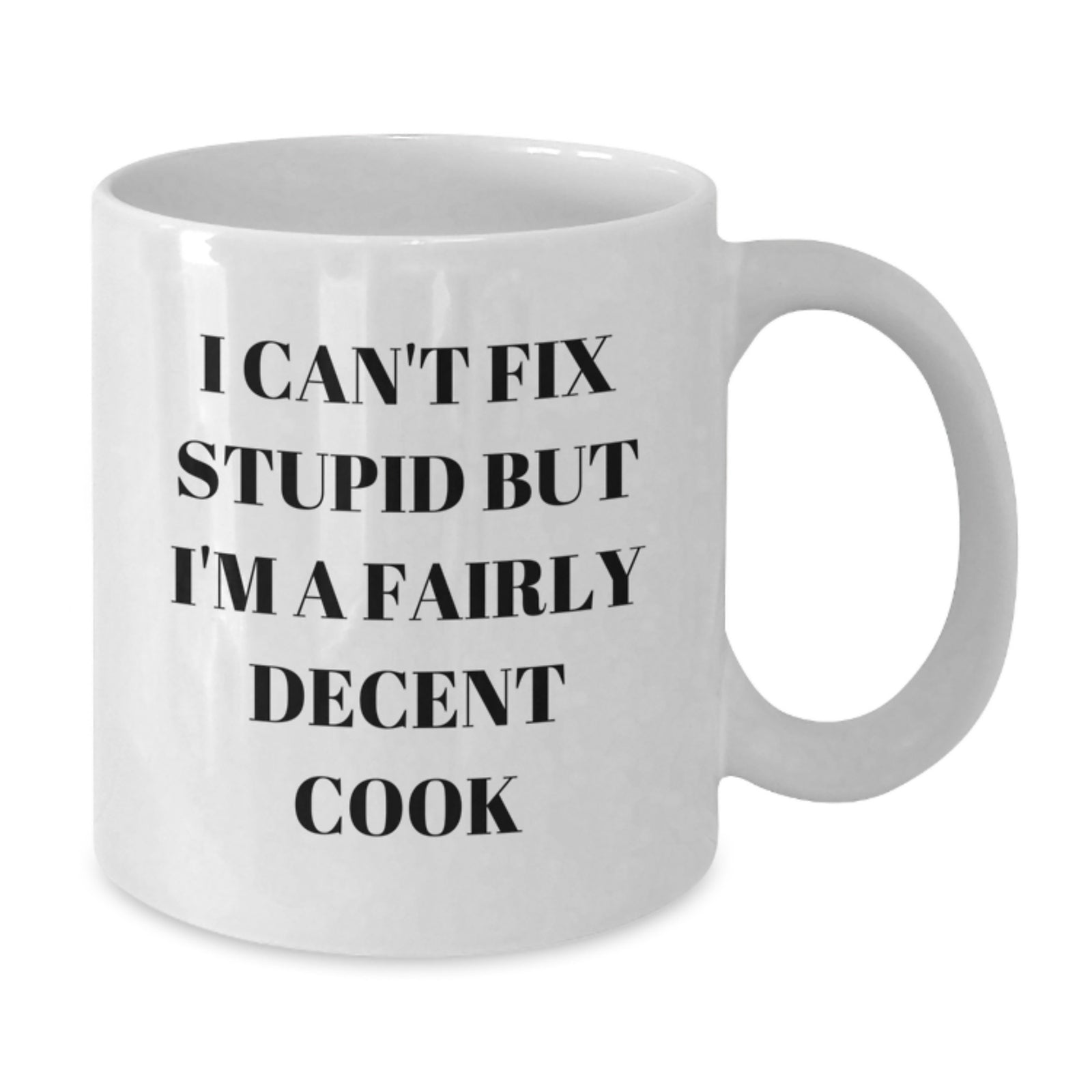 Funny Cook White Coffee Mugs for Cook Enthusiasts, Gifts from Men to Cook, Unique Valentine's Gifts for Cook - Additional