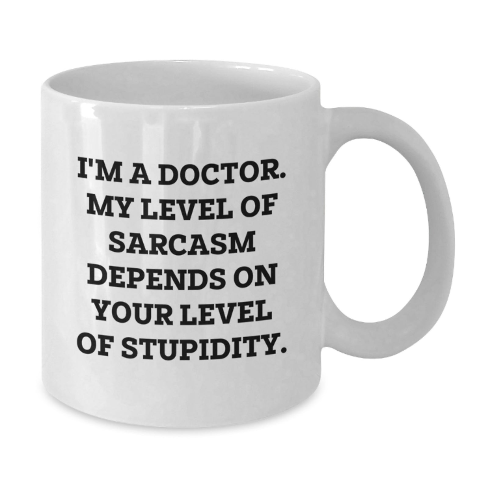 Funny White Coffee Mug, Gifts from Friends for Doctor, I'm A Doctor Mug, Graduation Unique Gifts for Men - Additional