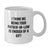 Funny Father-in-law Gifts from Men to Graduation Celebrations White Coffee Mug, 'I Think Me Being Your Father-in-law Is Enough Of A Gift' - Additional