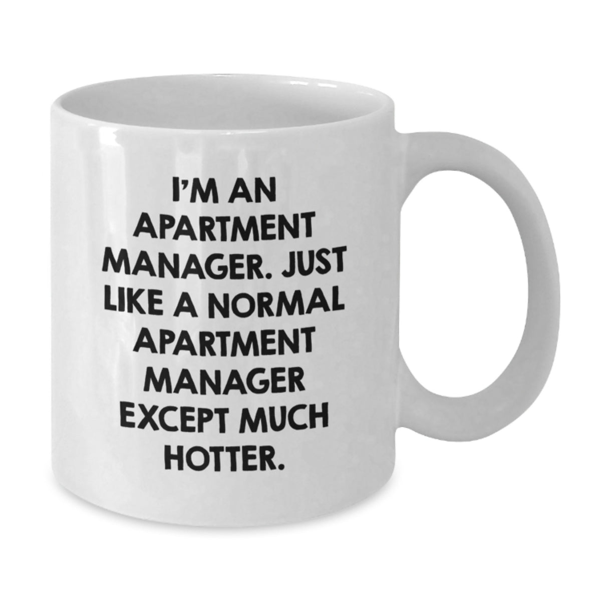 Funny Apartment Manager Gifts, Unique White Coffee Mugs, Birthday Wishes from Friends and Family - Additional