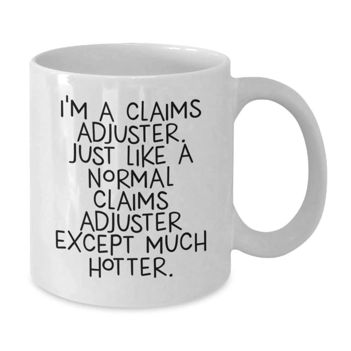 Funny Claims Adjuster White Coffee Mugs, Birthday Unique Gifts for Claims Adjuster from Friends - Additional