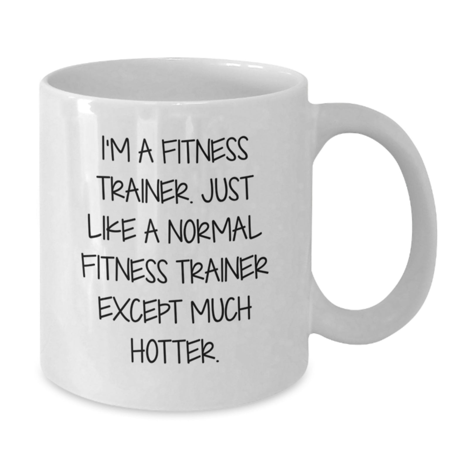 Funny Fitness Trainer White Coffee Mug for Birthday Unique Gifts from Men to Women Friends Coworkers Family - Additional