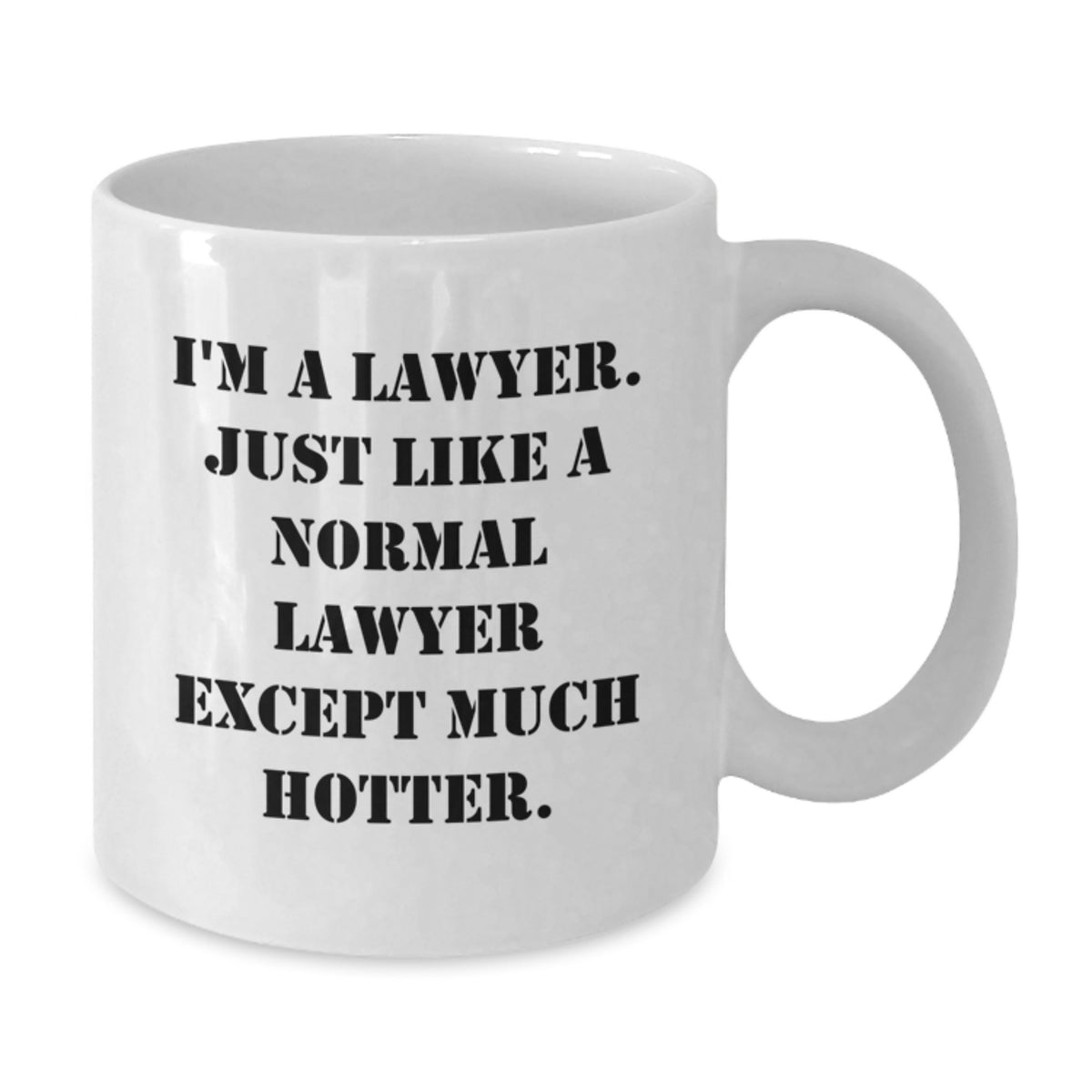 Funny Lawyer White Coffee Mug Gifts from Men or Women for Lawyer Friends and Family, Unique Christmas Unique Gifts - Additional