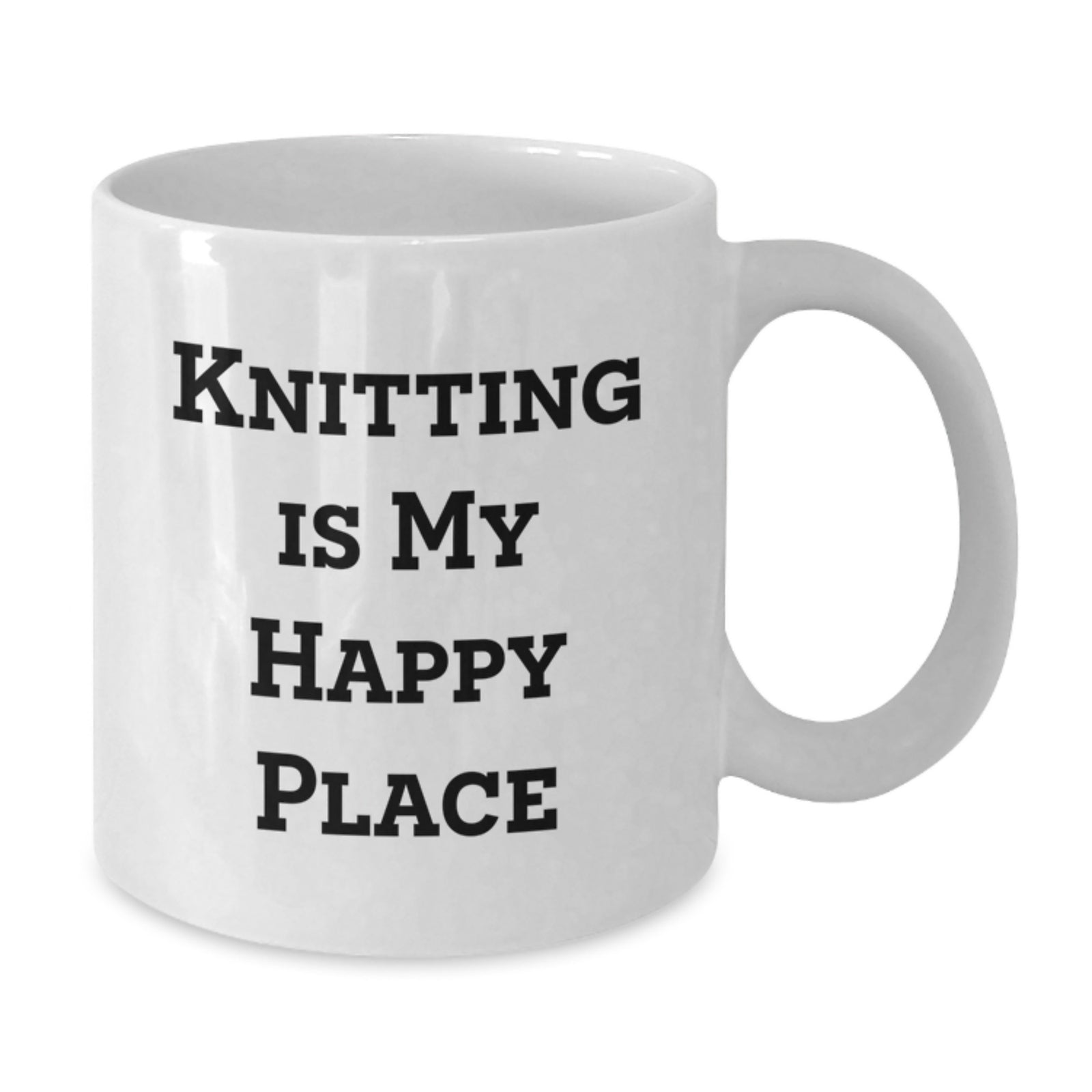 Funny Knitting Quotes Gifts from Men to Women Friends on Mother's Day, Unique White Coffee Mug, Ceramic, Microwave and Dishwasher Safe - Additional