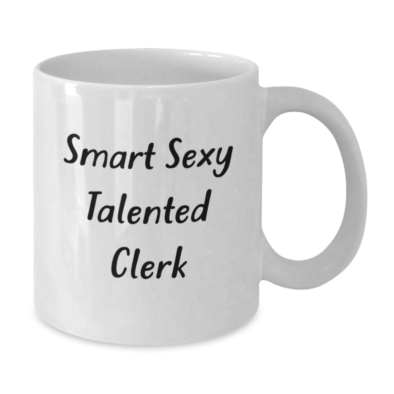 Funny Clerk White Coffee Mug Gifts from Friends for Graduation Unique Talented - Additional