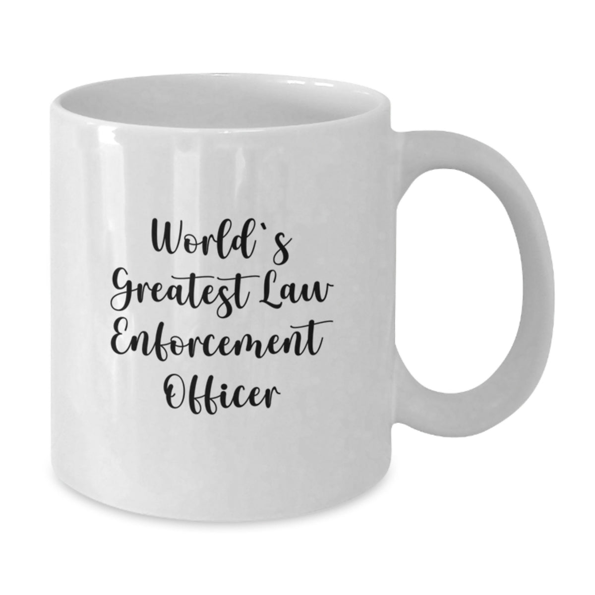 Birthday Gift for Her Present Law Enforcement Mug – World's Greatest - Additional