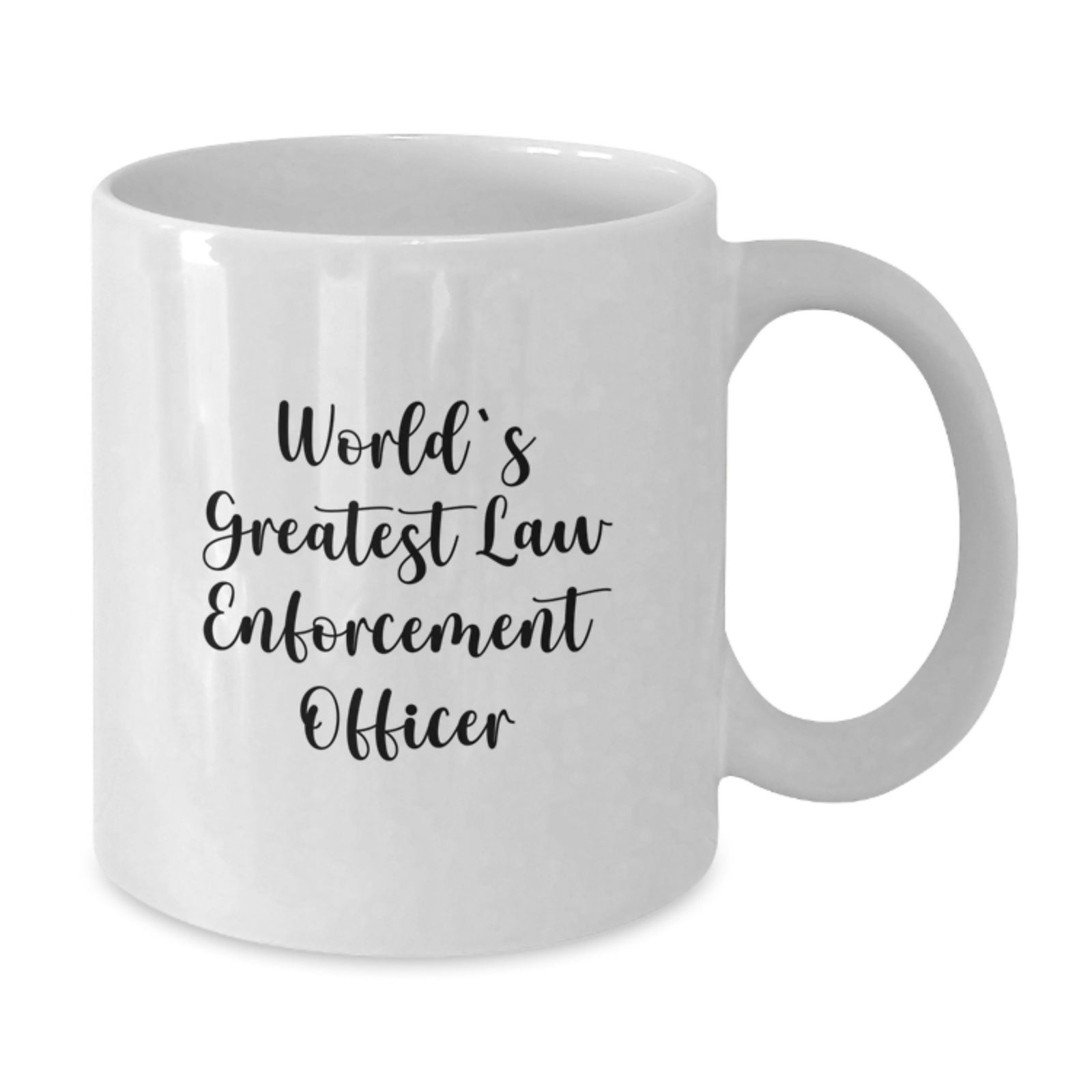 Birthday Gift for Her Present Law Enforcement Mug – World's Greatest - Additional