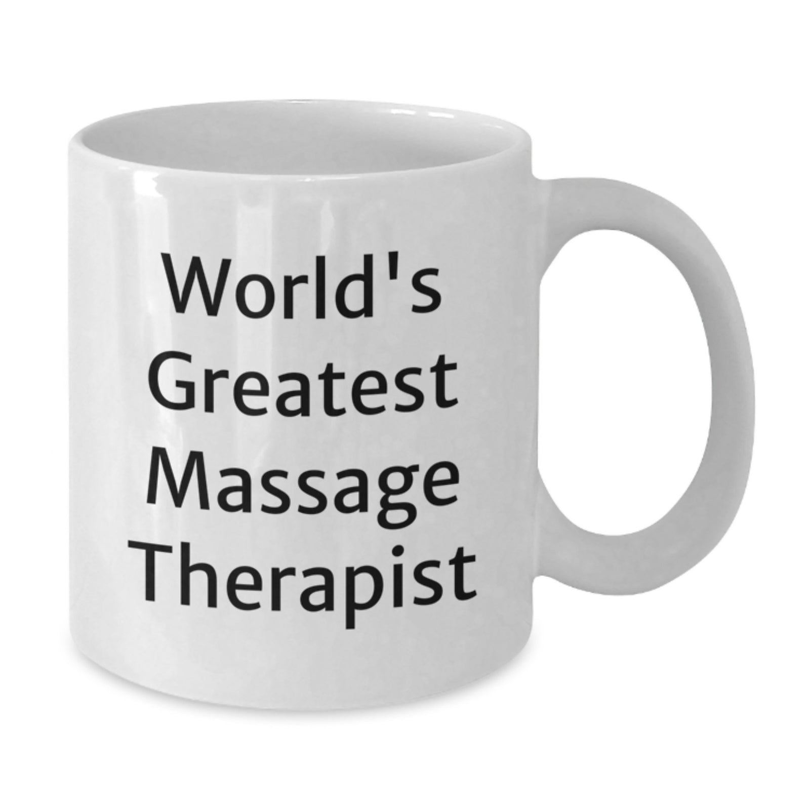 Massage Therapist Gift for Him - World's Greatest Keepsake White Coffee - Additional