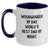 Woodworker Gifts for Men - Funny Two Tone Coffee Mugs for Graduation, Gifts from Dad to Woodworker, 'Woodworker By Day, World's Best Dad By Night.' - Main