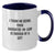Funny Daughter-in-law Gifts from Men, Graduation Unique Gifts to Daughter-in-law, Two Tone Coffee Mug with 'I Think Me Being Your Daughter-in-law Is Enough Of A Gift' - Additional