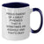 Funny Great Pyrenees Dog Gifts for Proud Parents - Two Tone Coffee Mug for Graduation from Friends - Additional