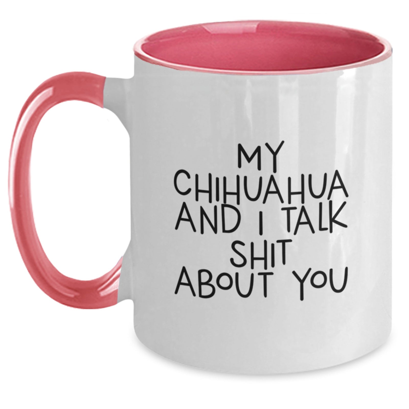 Chihuahua Dog Keepsake Two Tone Coffee Mug for Him Birthday Gift - Main