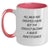 Funny Nurse Practitioner Gifts from Friends - All Men Are Created Equal But The Coolest Become A Nurse Practitioner Quote Two Tone Coffee Mug for Birthday - Main