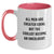 Funny Oncologist Gifts from Men, Gifts for Oncologist, Two Tone Coffee Mug, 'All Men Are Created Equal But The Coolest Become An Oncologist' - Main