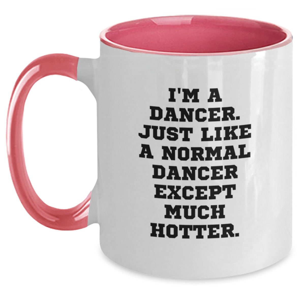 Funny Dancer Gifts for Dancers, Two Tone Coffee Mug, Birthday Unique Gifts from Friends and Family - Main