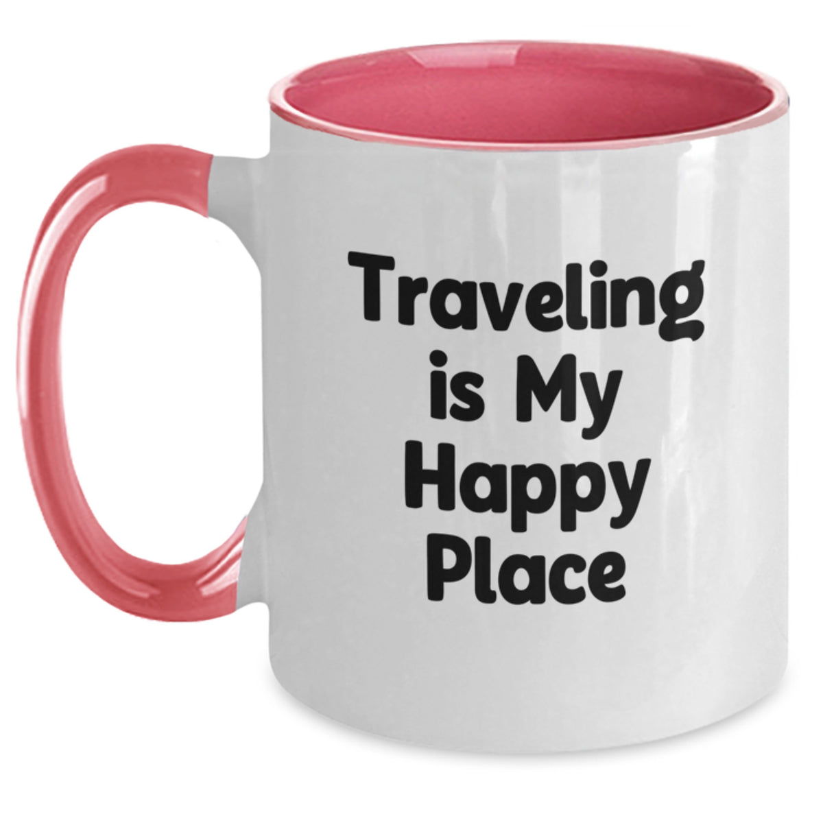 Traveling Gifts for Men from Family - Funny Traveling Quote on Two Tone Coffee Mug - Main