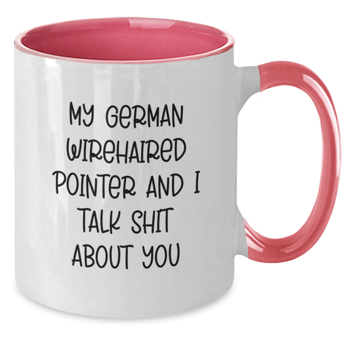 German Wirehaired Pointer Keepsake Two Tone Mug for Him Birthday Gift - Additional