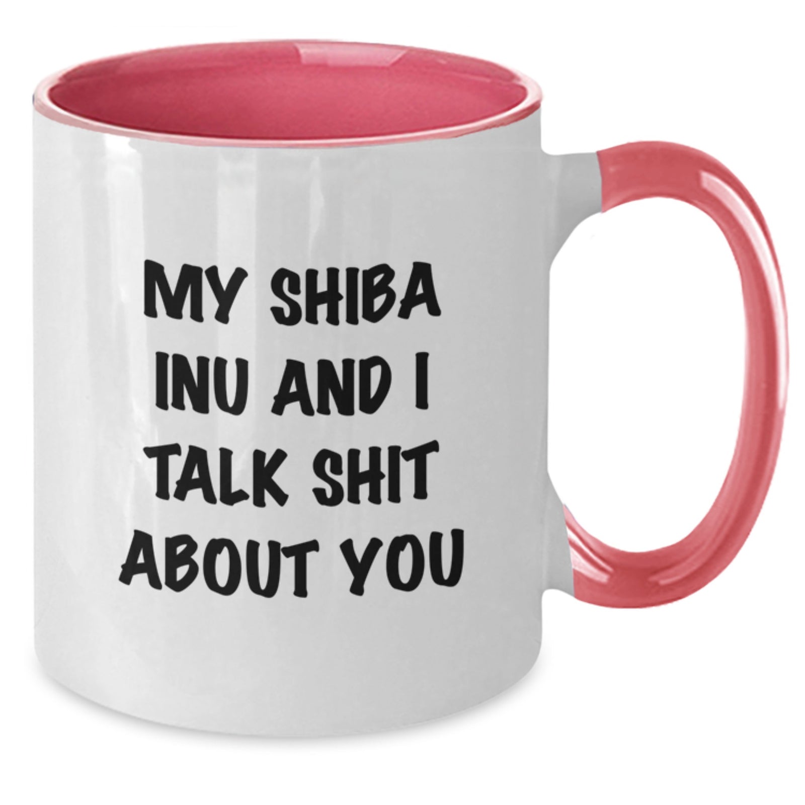 Shiba Inu Keepsake Two Tone Coffee Mug for Him Christmas Gift - Additional