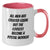 Funny Postal Worker Gifts, Inspirational Mugs for Birthday, Two Tone Coffee Mug - Gifts from Men, Gifts for Postal Worker - Additional