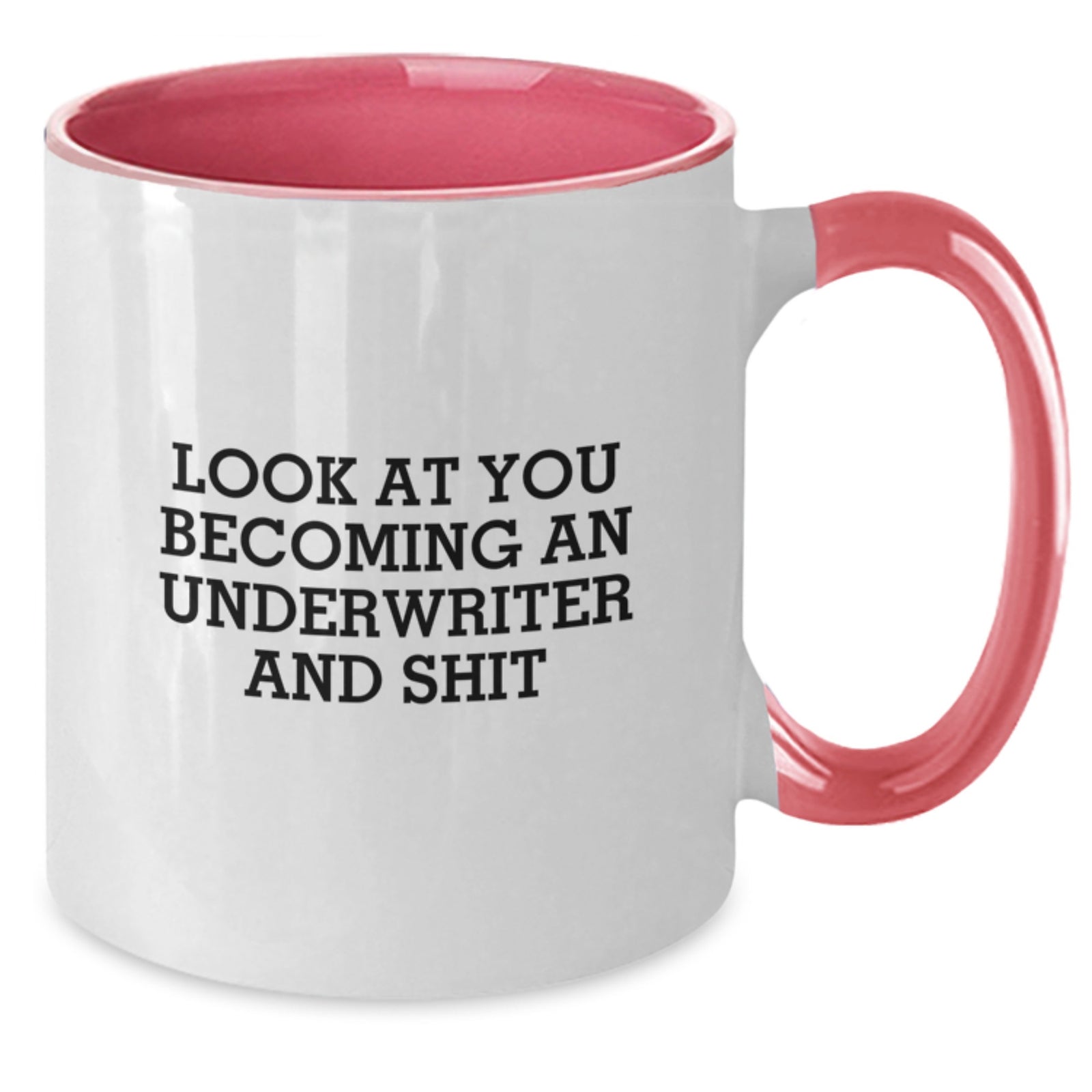 Underwriter Two Tone Coffee Mug Gift for a Best Friend - Companion - Additional