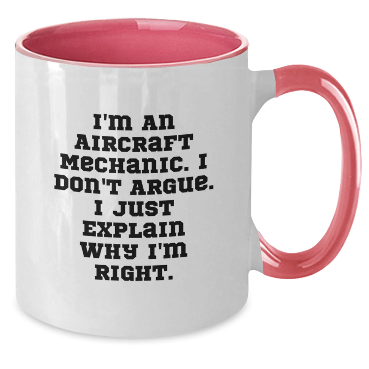 Aircraft Mechanic Gift for Him - A Righteous Keepsake Coffee Mug - Additional