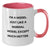 Funny Model Gifts from Friends Christmas Unique Two Tone Coffee Mugs - 'I'm A Model. Just Like A Normal Model Except Much Hotter.' - Additional