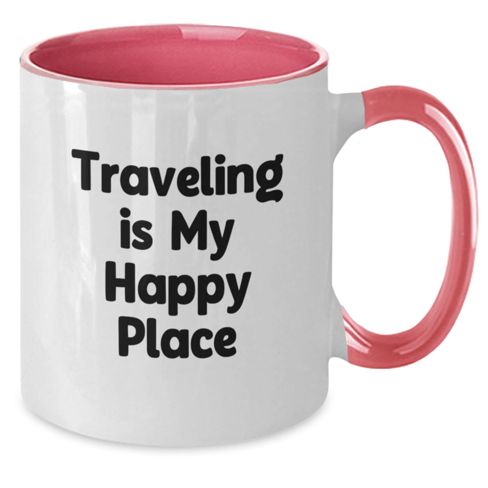 Traveling Gifts for Men from Family - Funny Traveling Quote on Two Tone Coffee Mug - Additional