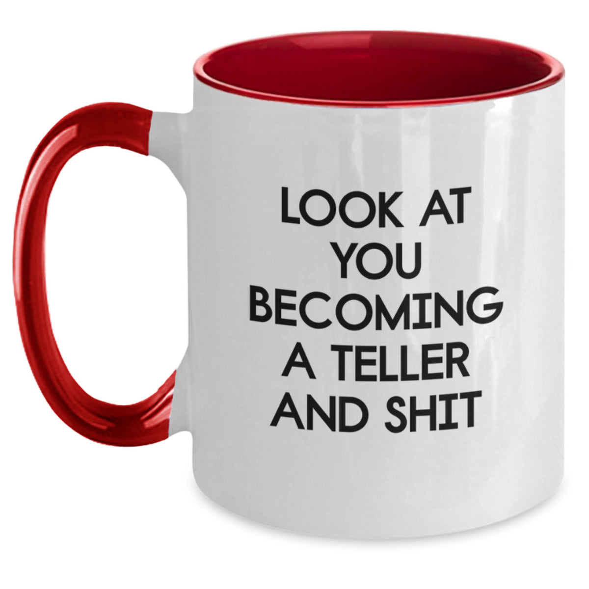 Teller Keepsake Two Tone Ceramic 11oz Mug for Him – Graduation Gift - Main