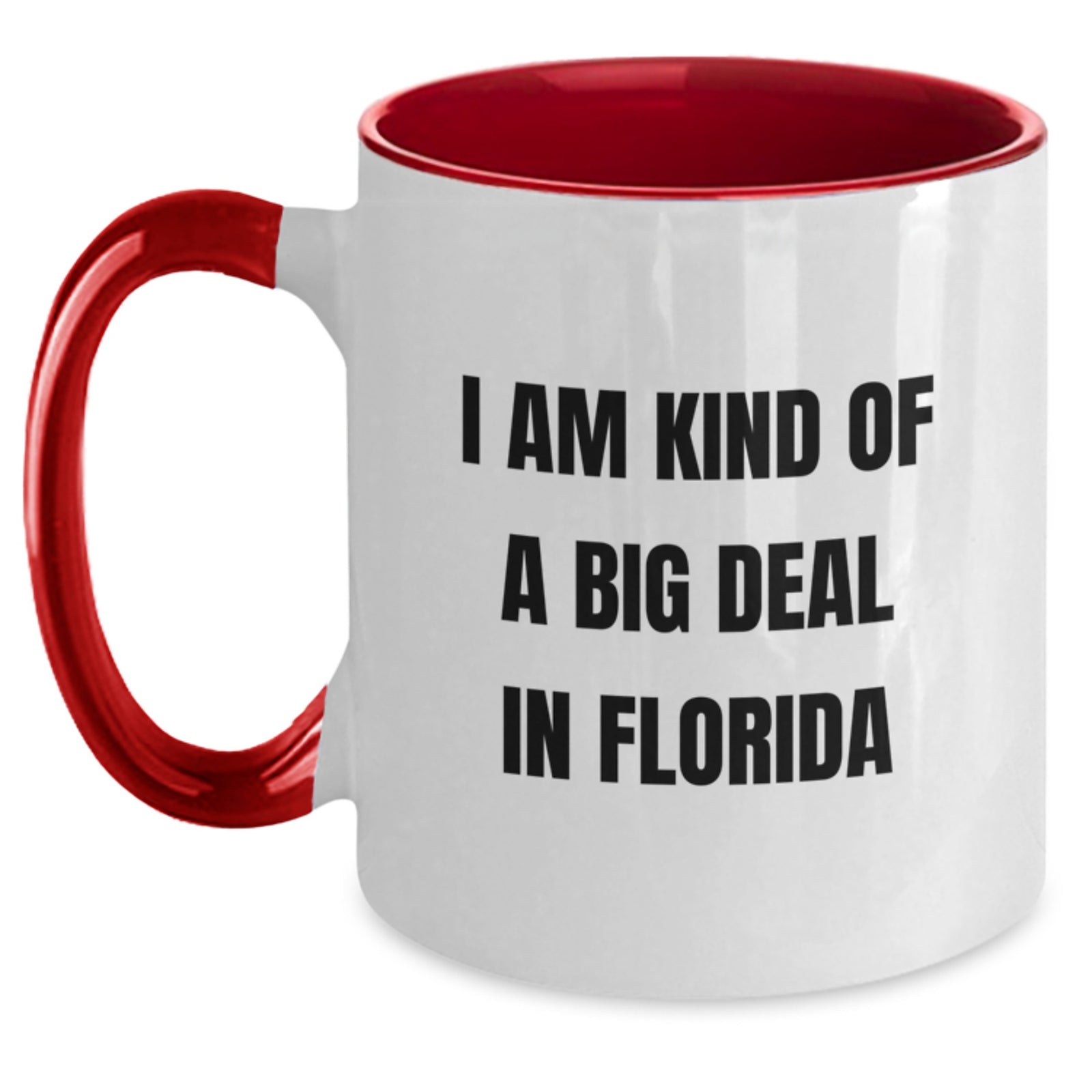 Florida Gifts from Friends for the I Am Kind Of A Prime Selection In Florida Lovers Two Tone Coffee Mug, Fun Christmas Unique Gifts for Men Women Family - Main