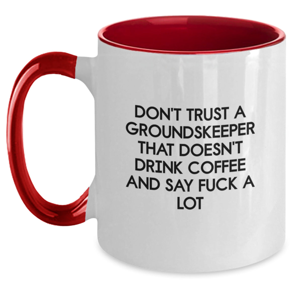 Groundskeeper Two Tone Coffee Mug Keepsake Birthday Gift for Him - Main